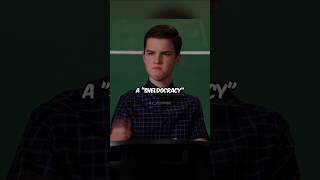 Class dismissed 😂  Young Sheldon shorts viralvideo [upl. by Lassiter]