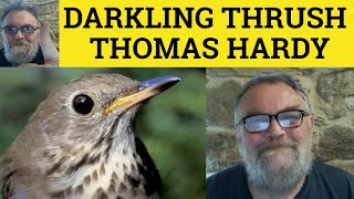 🔵 The Darkling Thrush Poem by Thomas Hardy Summary Analysis Reading The Darkling Thrush Thomas Hardy [upl. by Dole]