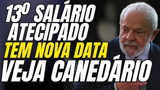 Aposentados Antecipação do 13º Salário  Mudança no Calendário Veja Novas Datas [upl. by Wyly723]