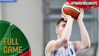 Bosnia and Herzegovina v Slovak Republic  Full Game  FIBA U16 European Championship 2017  DIV B [upl. by Stephi408]