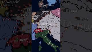 Can AustriaHungary DEFEAT the German Reich  Hoi4 Timelapse [upl. by Dorinda]