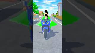 Taiga bike road accidents trendingshortsakuraschoolstimulator viralreels viralshortsytshorts [upl. by Sebastian863]