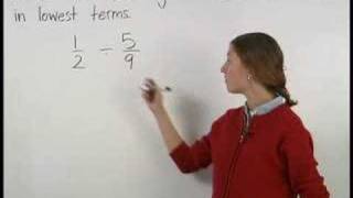 Pre Algebra Help from MathHelpcom  Dividing Fractions [upl. by Trometer]