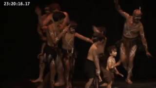 Richard Collopy Aboriginal dance Tarerer Festival 2017 [upl. by Audris]