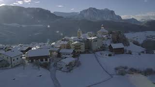 DOLOMITES  Winter in Laion [upl. by Wiese]