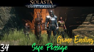 Safe Passage Game Ending  Solasta  Lost Valley Walkthrough  Part 34 [upl. by Jabin]