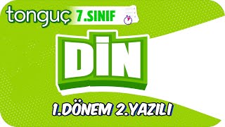 7Sınıf Din 1Dönem 2Yazılıya Hazırlık 📝 2024 [upl. by Smoot]