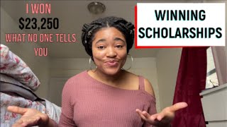 How I won 19000 in scholarships in 4 months [upl. by Llorrad]