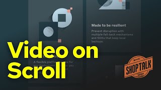 Scroll Down to Start Playing Video in HTML and JavaScript [upl. by Saied267]