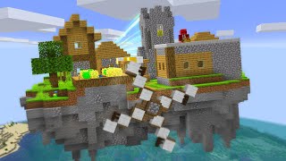 I Made a Minecraft Village Fly [upl. by Nivrae]