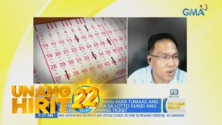 Ano ang tsansa mong manalo sa lotto  Unang Hirit [upl. by Jain]