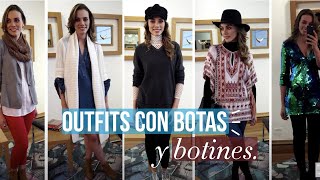 Outfits y looks con botas y botines I Consuelo Guzmán Asesora de imagen y Personal Shopper [upl. by Anahsek]