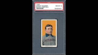 Honus Wagner 19091911 T206 Worlds Most Expensive Baseball Card Gretzky [upl. by Fritze572]