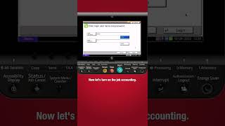 How To Set Up Job Accounting On The Kyocera TASKalfa ais copiers [upl. by Enirehtac]