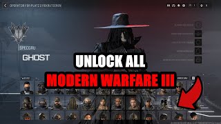 UNCUT CoD MW3 Unlock All Tool 🔥 Unlock All Camos  Operators in Multiplayer amp Zombies Full Guide [upl. by Walker305]