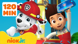 PAW Patrol Best Technology Rescues amp Adventures w Marshall amp Ryder 📱 2 Hours  Nick Jr [upl. by Sivlek64]