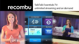 TalkTalk Essentials TV unlimited streaming and on demand [upl. by Murrell99]