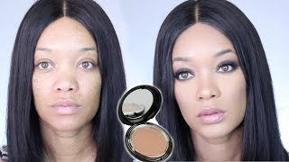 New Cream Foundation for Oily Skin Vivalyn Cosmetics Review Demo [upl. by Yelwar]