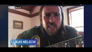 Kokua Festival 2020 Live From Home Lukas Nelson Turn off the news [upl. by Syck510]