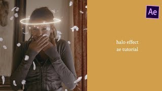 halo effect  ae tutorial [upl. by Atin]