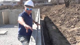 How To Build A House Basement Walls Ep 24 [upl. by Elitnahc]