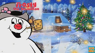 FROSTY THE SNOWMAN CHRISTMAS SONGNURSERY RHYMES FOR KIDS [upl. by Enitsenre192]