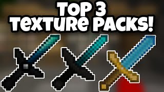 Top 3 BEST PVP 32x Texture Packs For MCPE 119 [upl. by Yuhas]