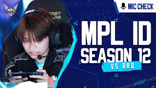 DEBUT VELDORA DI MPL  EVOS LEGENDS VS RRQ  MIC CHECK MPL ID S12 WEEK 7 [upl. by Lluj494]