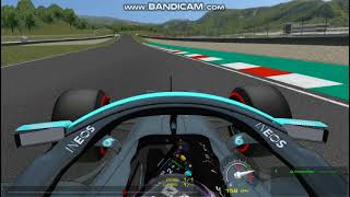 rFactor F1 2021  Lewis Hamilton Mugello Onboard [upl. by Lyrret]