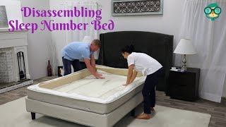 How to Disassemble a Sleep Number Bed for Moving How Do You Disassemble a Sleep Number Bed [upl. by Haleelahk]