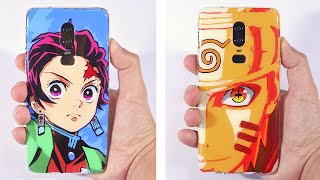 CÓMO HACER FUNDAS CASERAS PARA TU MÓVILCELULAR ¡sin saber dibujar y barato  DIY [upl. by Odilia]