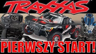 TRAXXAS SLASH Spalinowe RC  Pierwsze odpalenie i Recenzja [upl. by Wisnicki673]