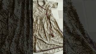 LATEST DESIGN OF ANGRAKHA STYLE KURTI CUTTING AND STITCHING shorts [upl. by Suirred234]