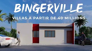 VILLAS DE 200m2 EN VENTE À BINGERVILLE ABIDJAN CÔTEDIVOIRE [upl. by Mastat]