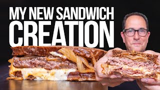 MY NEW SANDWICH CREATIONTHE PATTY CRISTO  SAM THE COOKING GUY [upl. by Jeconiah235]