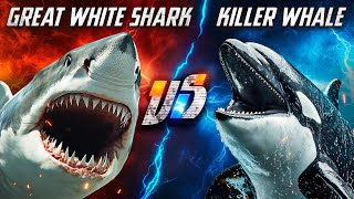 Great White Shark VS Killer Whale [upl. by Frohman]