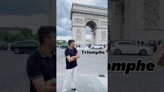 Arc de Triomphe famous tourist spot in Paris paris francevisa [upl. by Chatwin58]