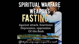 FASTING IS ABSTAINING FROM FOOD AND PLEASURE FOR SPIRITUAL PURPOSE  FASTING BRINGS BREAKTHROUGHS [upl. by Bert830]