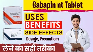 Gabapin NT 400 mg Uses in hindi  gabapin nt tablet Side Effects  Benefits  लेने का सही तरीका [upl. by Jahdal]