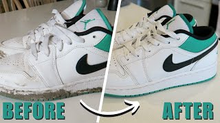 How to Clean Sneakers  Leather amp Canvas [upl. by Aronael]