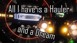 Starting Fresh in a Hauler Elite Dangerous [upl. by Oulman]