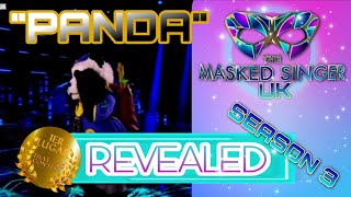 quotPANDA REVEALEDquot  The Masked Singer UK  Season 3 [upl. by Lunneta736]