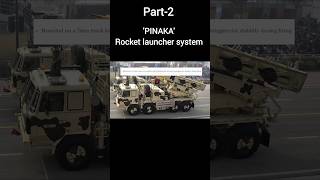 PINAKA Rocket Launcher System drdo shorts shortsvideo news upsc pcs india ytshorts [upl. by Aihsaei]