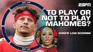 Chiefs LOWSCORING is SHOCKING 😱 PROTECT MAHOMES AT ALL COSTS 🗣️  Kimberley A Martin  Get Up [upl. by Crowns180]