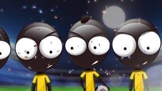 Unstopable Shoot Incredible Match Stickman Soccer 2018 [upl. by Niuqauj]