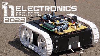 Top 11 Electronics Engineering Projects 2022  DIY Electronics Ideas [upl. by Sibel775]