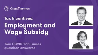 Employment and Wage Subsidy Your COVID19 Business Questions Answered [upl. by Adidnere611]