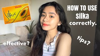 HOW TO USE SILKA PAPAYA SOAP CORRECTLY  TIPS  MAKE IT EFFECTIVE [upl. by Trilby216]