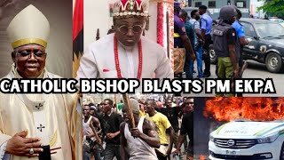 BREAKING ‼️ CATHOLIC BISHOP BLASTS PM EKPAUPDATED NEWS ON BIAFRA LAND biafra [upl. by Hgielrac735]