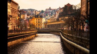 karlovy VaryCzech Republic Walking Tour [upl. by Aharon671]